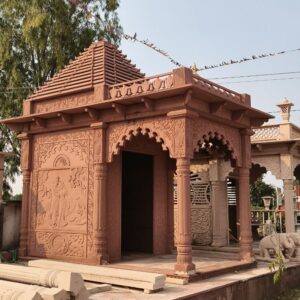 red sandstone temple
