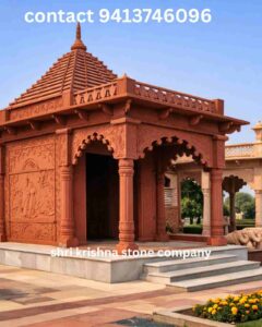 red sandstone temple