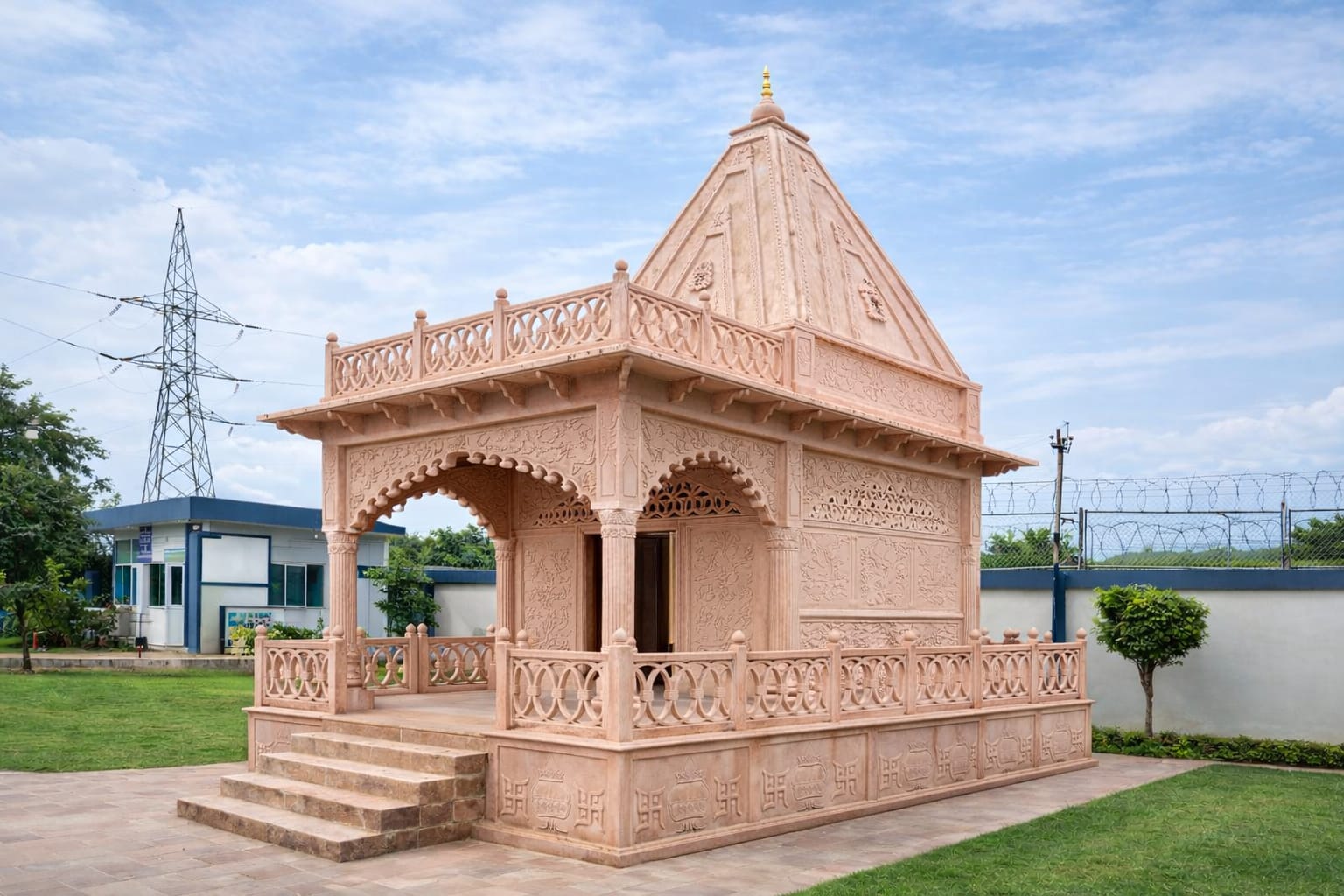 Pink Sandstone Temple